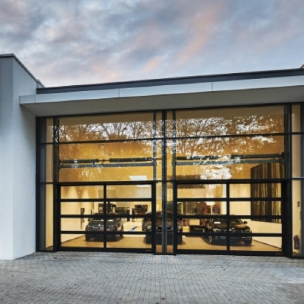 Панорамные ворота Hormann ALR F42 Glazing