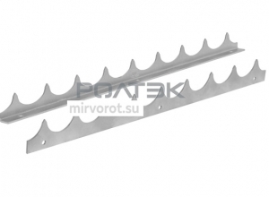 Профиль безопасности 400 мм, 5 шт., с крепежом Ролтэк (494)