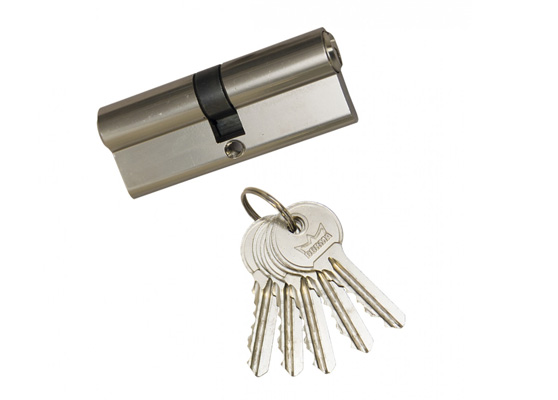 Цилиндр для замка 30*30 мм ключ-ключ DEA