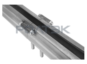 Комплект для подвесных ворот Ролтэк Евро RC74 (до 1200 кг, проем 8 м, две створки)