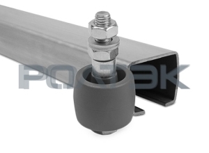 Ролик Ролтэк нейлоновый с набором крепежа (код.043)